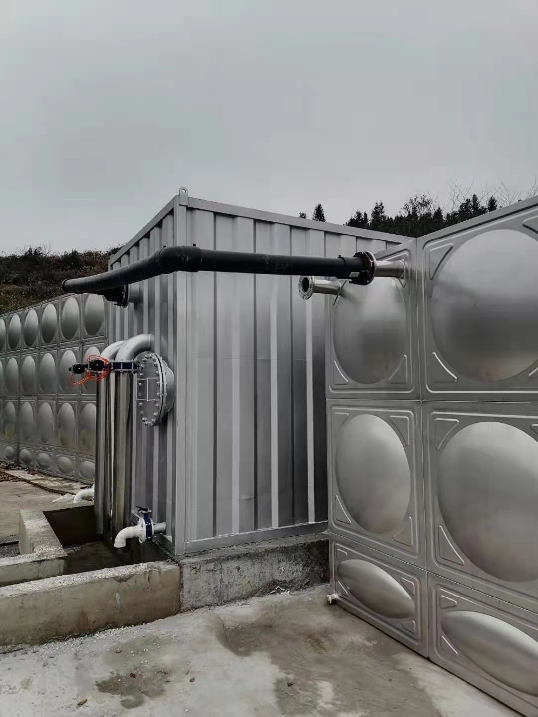 湘西鳳凰一體化不鏽鋼淨水（shuǐ）器